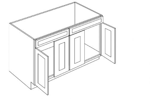 CNC Cabinetry Sierra Toffee Kitchen Cabinet - SB48