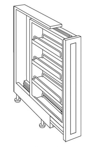 CNC Cabinetry Matrix Greystone Laminate Kitchen Cabinet - BSP6