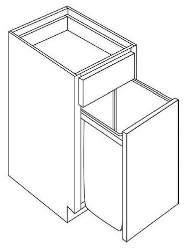 CNC Cabinetry Matrix Greystone Laminate Kitchen Cabinet - BWBK15