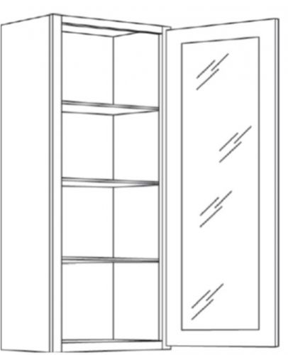 CNC Cabinetry Elegant Dove Kitchen Cabinet - GWFI1542