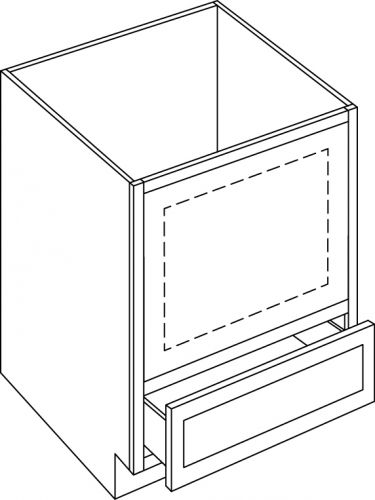 CNC Cabinetry Elegant Dove Kitchen Cabinet - MCB30