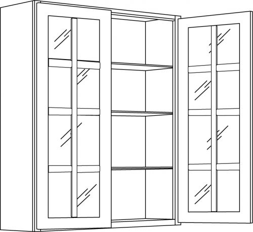 CNC Cabinetry Harmony Pearl Kitchen Cabinet - MWFI3042