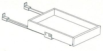 CNC Cabinetry Matrix Greystone Laminate Kitchen Cabinet - POS33