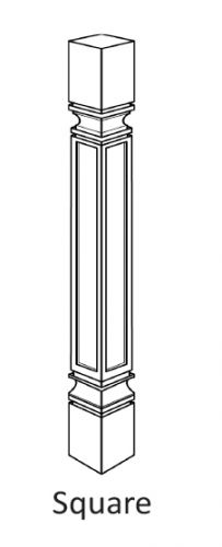 CNC Cabinetry Bristol Toffee Kitchen Cabinet - POST-S