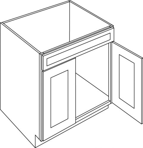 CNC Cabinetry Sierra Toffee Kitchen Cabinet - SB24