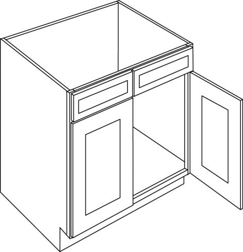 CNC Cabinetry Sierra Toffee Kitchen Cabinet - SB33