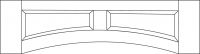 CNC Cabinetry Elegant White Kitchen Cabinet - VALPF42