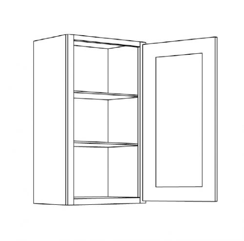 CNC Cabinetry Sierra Espresso Kitchen Cabinet - W1530