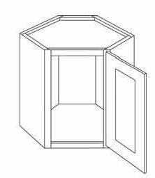 CNC Cabinetry Harmony Pearl Mocha Glaze Kitchen Cabinet - WDC2418