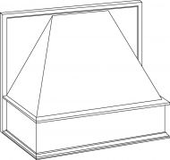 CNC Cabinetry Elegant White Kitchen Cabinet - WHV30