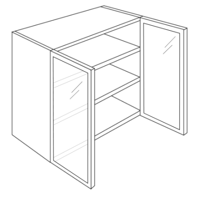 Aluminum Frame Glass Door Vertical